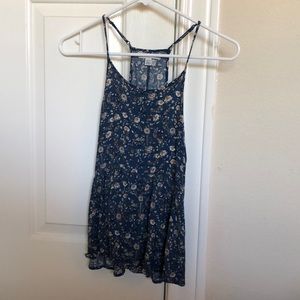 american eagle floral tank top